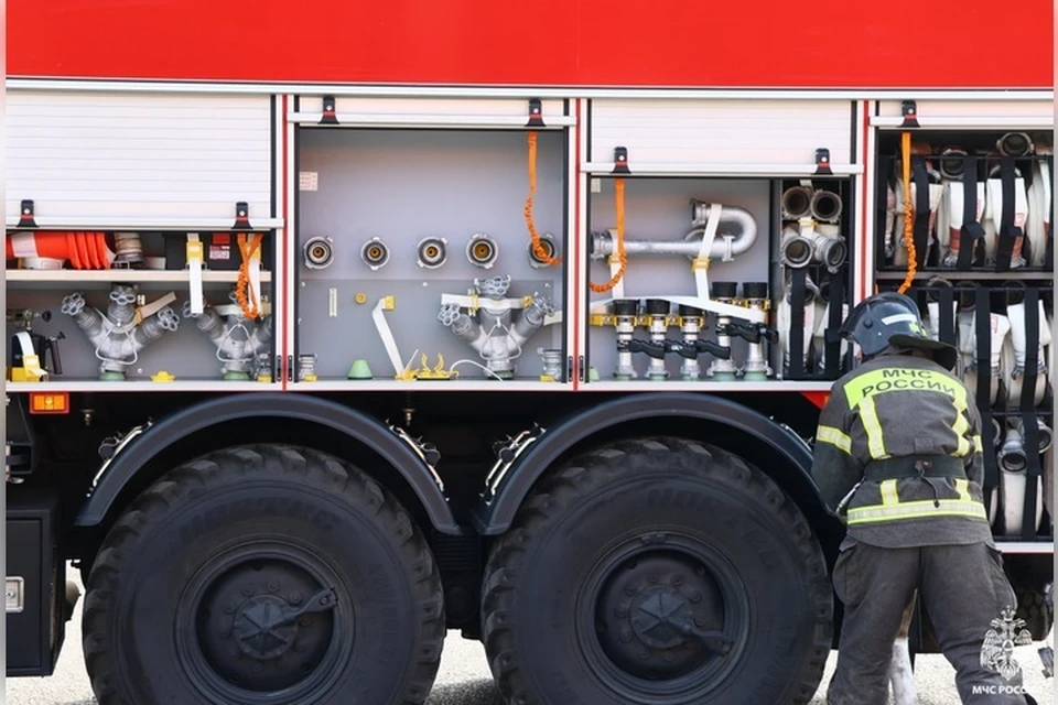 Пожар потушили за сутки 1 декабря в регионе. Фото: ГУ МЧС России по Запорожской области