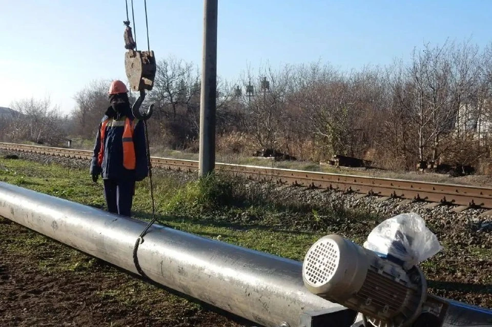 В Михайловске обновляют водопровод для стабильной подачи воды летом. Фото: соцсети Владимира Владимирова