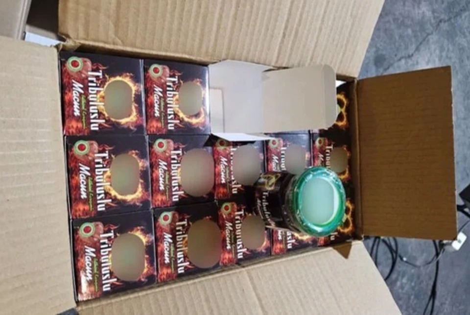 Более 22 тонн афродизиака пытались провезти под видом меда через Дагестан. Фото: пресс-служба Северо-Кавказского таможенного управления