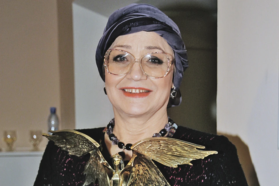 В 2011 году артистка получила свою четвертую премию «Ника» - за лучшую женскую роль в фильме «Китайская бабушка». Фото: Борис КУДРЯВОВ/Экспресс газета