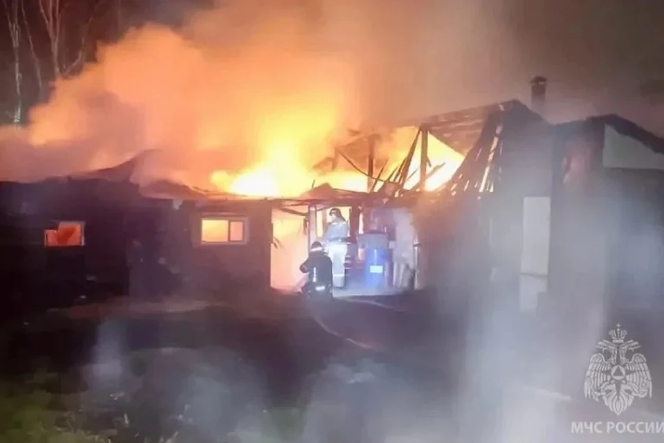 О пострадавших не говорится. Фото: МЧС Удмуртии