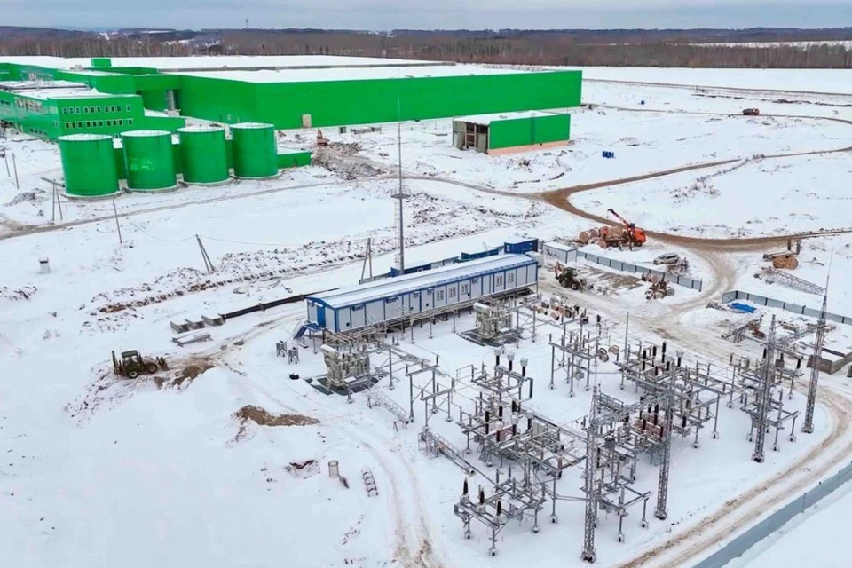 Подстанция «Молзавод» мощностью 110 кВ обеспечит энергией предприятие «ЭкоНива». Фото: «Россети Новосибирск».