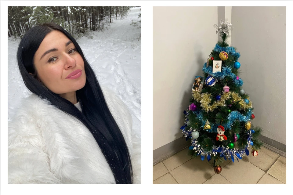 Неизвестные, укравшие елку у жительницы Иркутска, вернули ее обратно. Фото: личных архив героев публикации