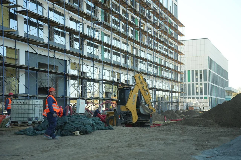 В Мелитополе строится педиатрический центр