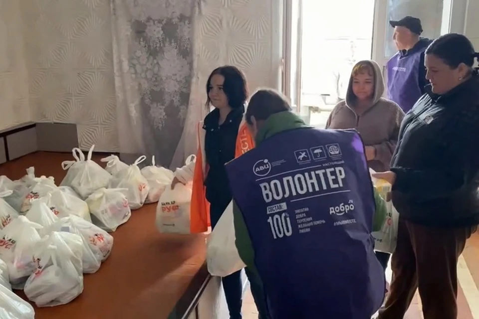 В регионе постоянно раздается гумпомощь от НФ. Фото: Народный фронт Херсонской области