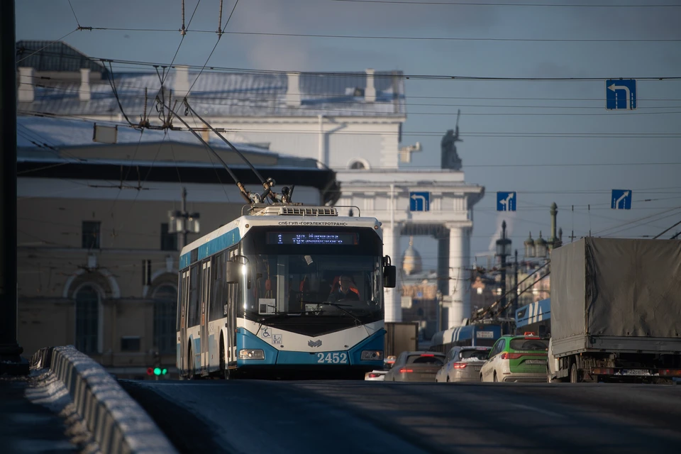 Движение троллейбусов ограничат в Новый год.
