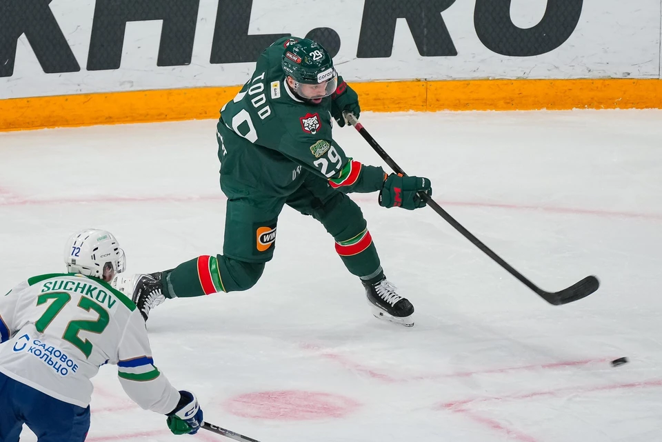 «Ак Барс» занимает третье место в Восточной конференции КХЛ.