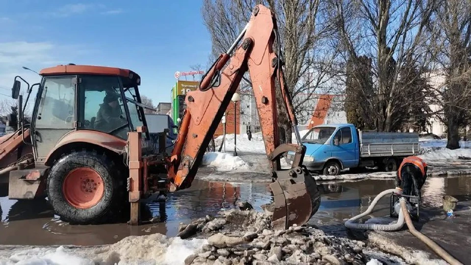 Период снеготаяния только начался