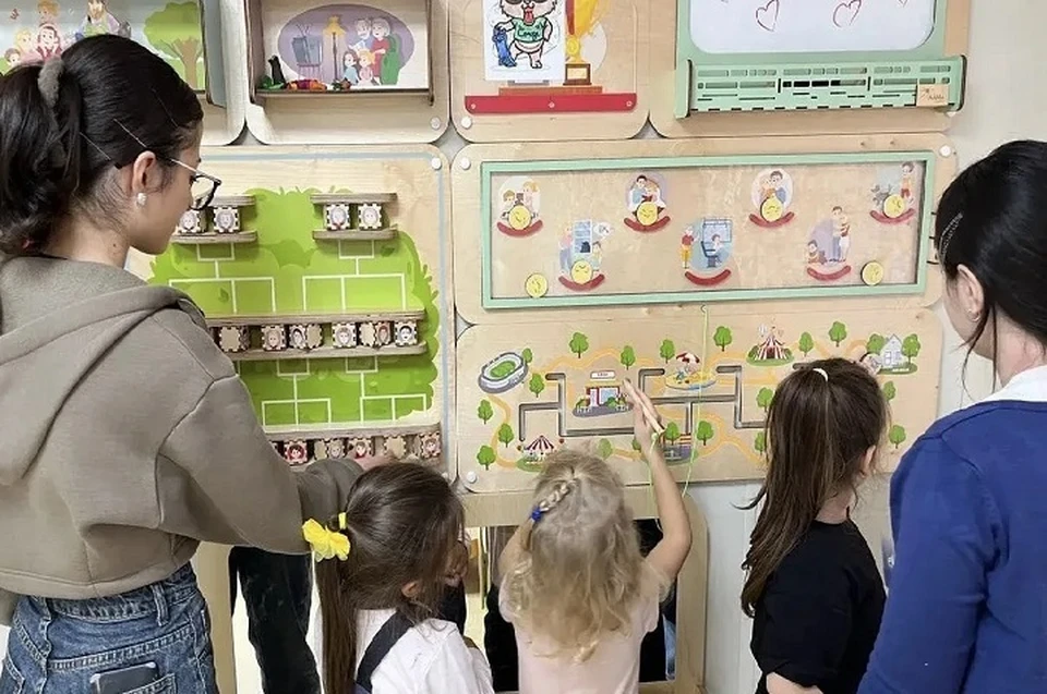Группы кратковременного пребывания рассчитаны на детей от 1 до 3 лет. Фото: пресс-служба министерства.