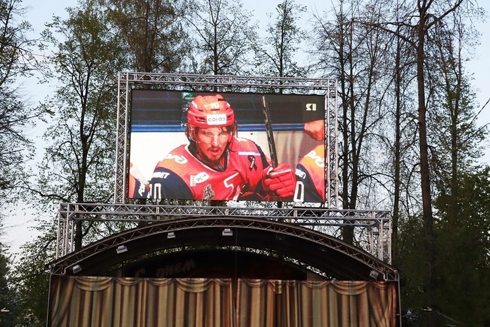 Посмотреть решающий матч "Локомотив" - "Авангард" можно в Городском саду Ростова Великого. ФОТО: администрация Ростовского округа