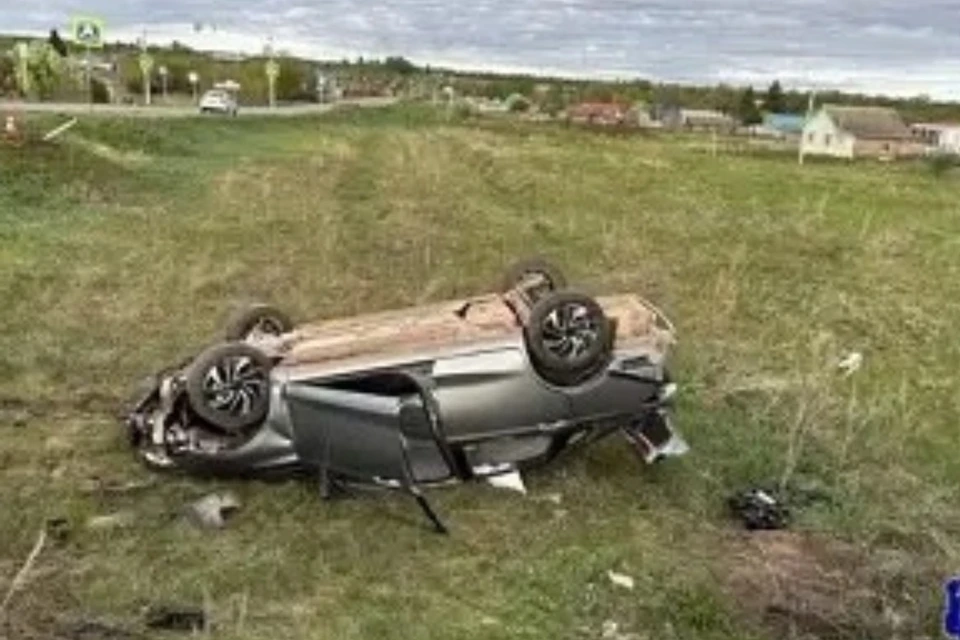 В результате ДТП пострадал водитель и пассажир