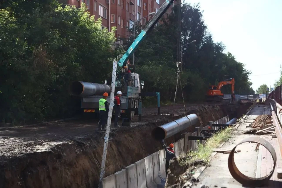 Ремонтные работы на теплосетях в Новосибирске стартовали уже на семи участках. Фото: канал в МАКС главы города Новосибирска Максима Кудрявцева.