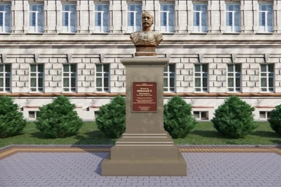 Макет памятника. Фото: пресс-служба ТПУ