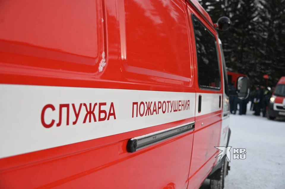 Сотрудники МЧС оперативно ликвидировали возгорание