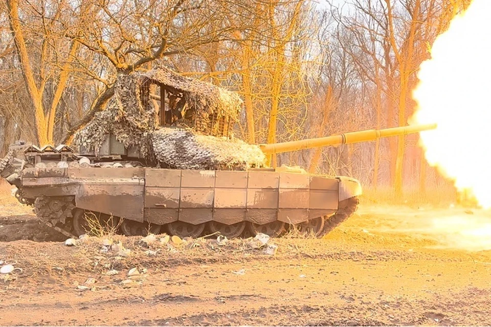 «Южная» группировка войск уничтожила танк «Leopard» ВСУ в ДНР (архивное фото)