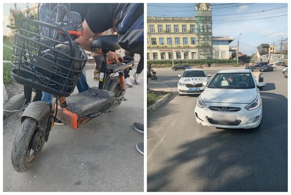 В Рязани мальчик пострадал после наезда автомобиля. Фото: УМВД России по Рязанской области.