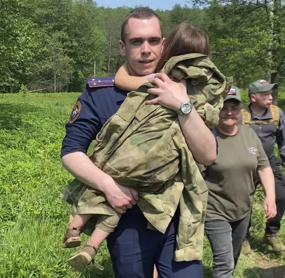 Трехлетняя девочка, пропавшая в Дубне Тульской области, найдена живой. Фото: СУ СКР по Тульской области.