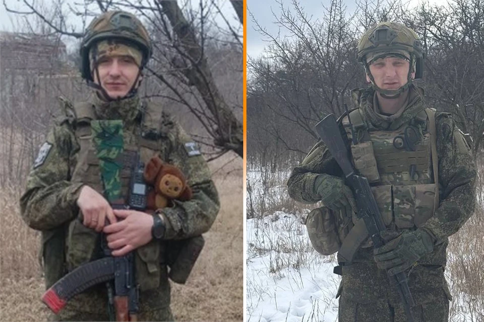 Младший сержант Владислав Васильцов и ефрейтор Алексей Кондауров
