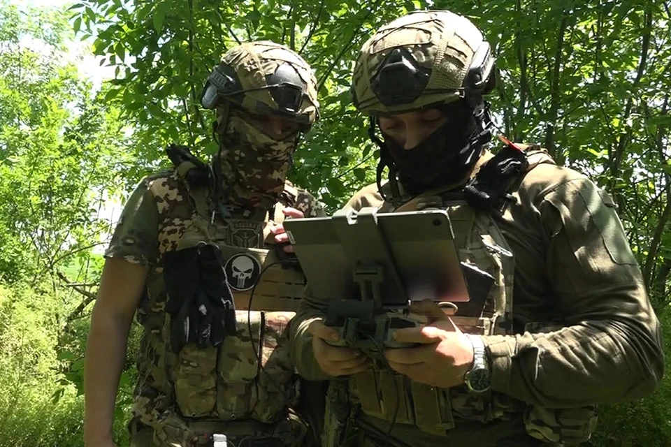 Российские военные защищают небо и землю Херсонской области
