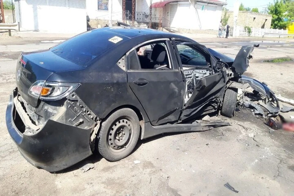 Автомобили граждан стали одной из основных целей боевиков ВСУ. Фото: тг-канал Владимира Сальдо