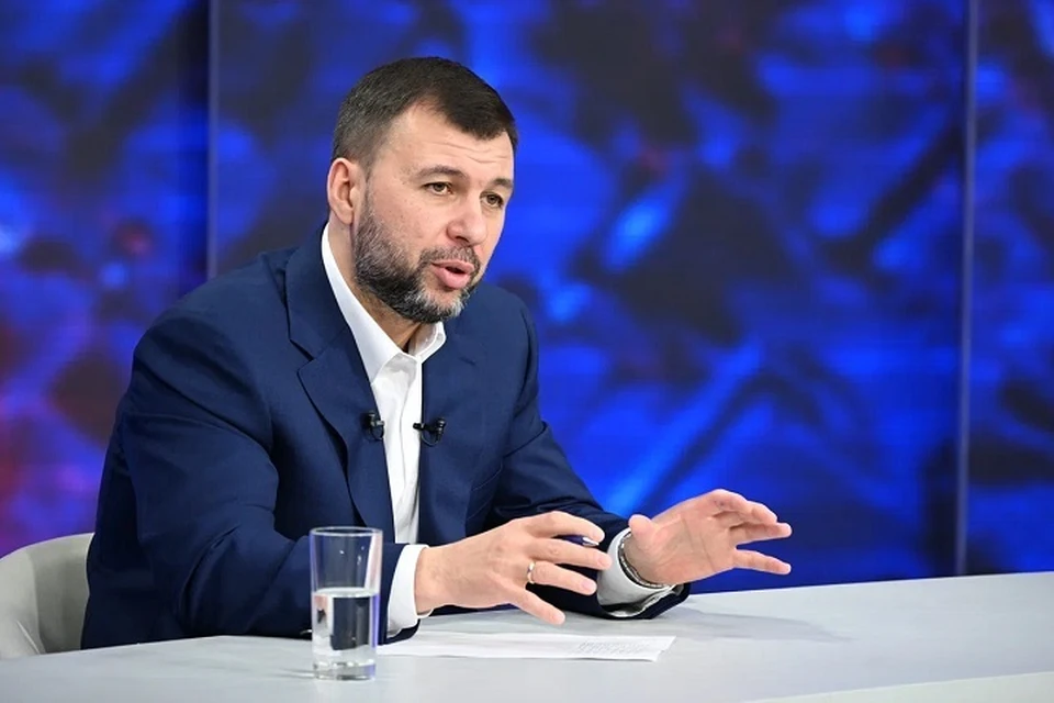 Пушилин заявил, что в ДНР работает больше всего координаторов фонда «Защитники Отечества». Фото: АГ ДНР