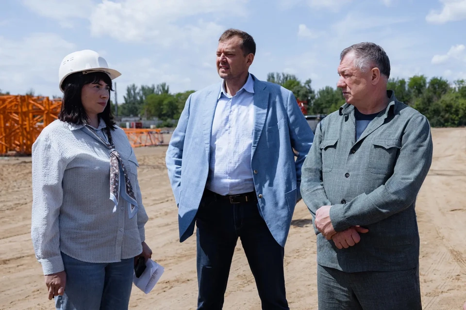 Хуснуллин побывал в Запорожской области