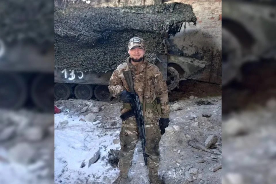 Оператор-наводчик Илья Ананьев из Байкальска погиб в зоне СВО. Фото: соцсети главы администрации Байкальского городского поселения Василия Темгеневского.