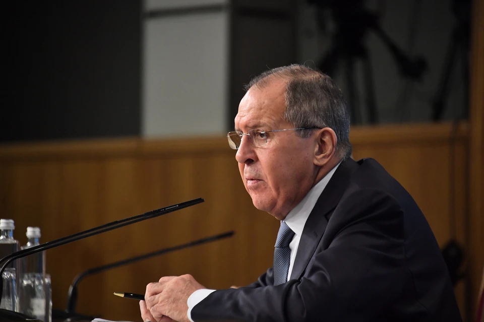 Министр иностранных дел России Сергей Лавров