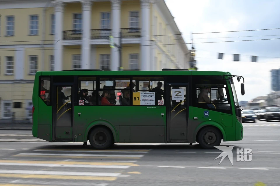 Предположительно, вандалы обстреляли автобусы из пневматики.