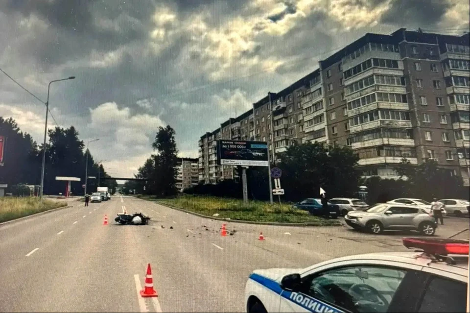 Авария произошла 3 июля в Нижнем Тагиле. Фото: Госавтоинспекция Свердловской области