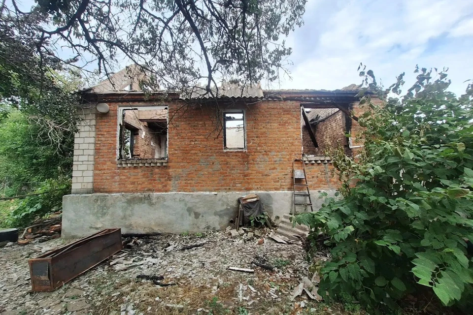 Пенсионер погиб при пожаре в Каменском районе. Фото: ГУ МЧС по Ростовской области