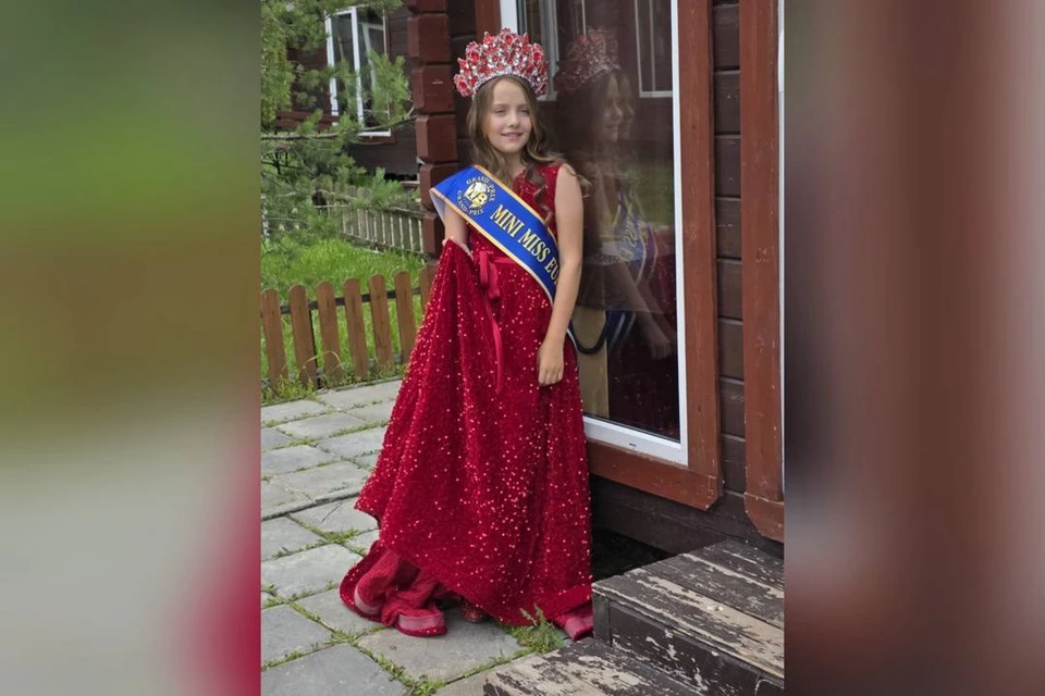 Девочка завоевала Гран-при и получила титул «Юная Мисс Европы». Фото: предоставлено мамой героини Ольгой Осетровой.