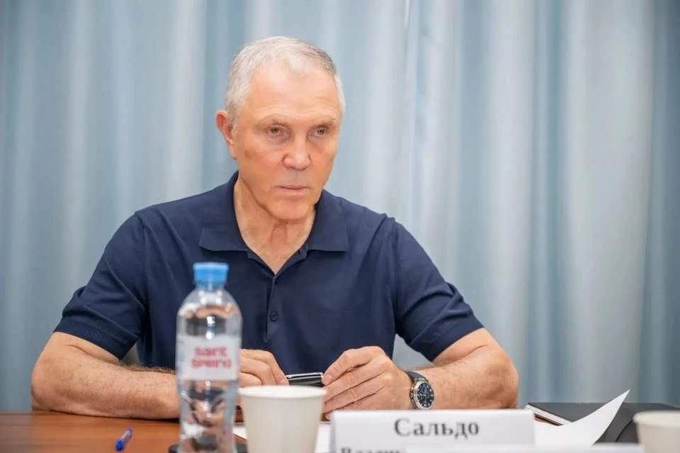 Владимир Сальдо держит на контроле ситуацию с топливом. ФОТО: ТГ-канал Владимира Сальдо.