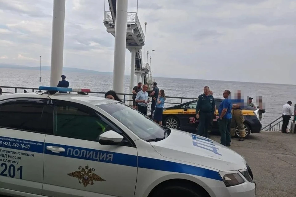 Сотрудники полиции устанавливают обстоятельства произошедшего. Фото: пресс-служба УМВД России по Приморскому краю