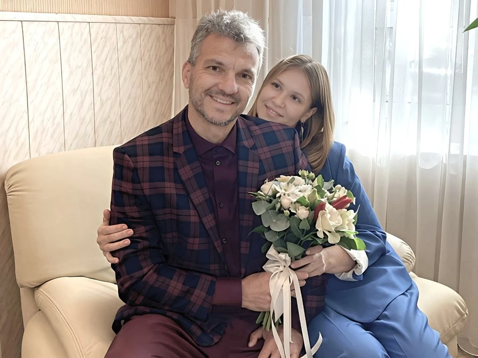 Анатолий Божков с любимой супругой Дарьей