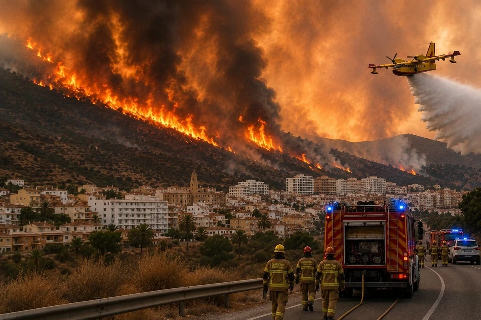 Власти Испании подтвердили гибель 13 человек в результате разрушительного лесного пожара в муниципалитете Лос-Гальярдос. Фото:соцсети