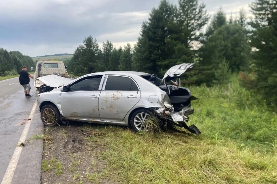 21-летняя девушка госпитализирована. Фото: Госавтоинспекция Удмуртии