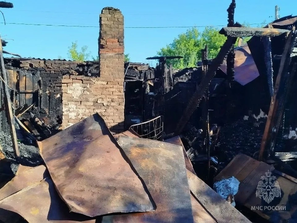 53-летний мужчина погиб при пожаре в частично расселенном доме в Сергаче.