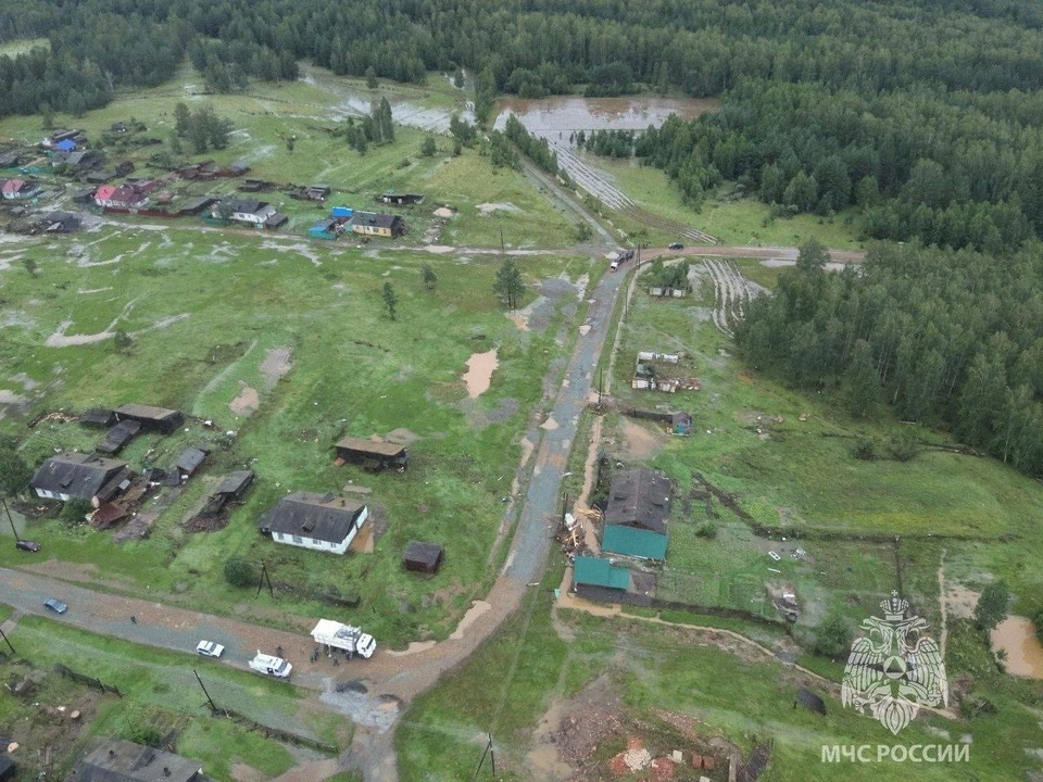 Большая вода пришла в Киолим в 2024 году. Фото: МЧС Челябинской области