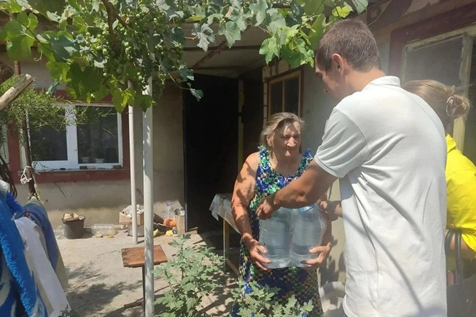 Голопристанский округ Херсонской области продолжает жить и работать рядом с линией боевых действий. Фото: MAX-канал Владимира Сальдо