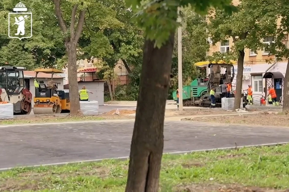Скоро тут появится новая детская площадка.