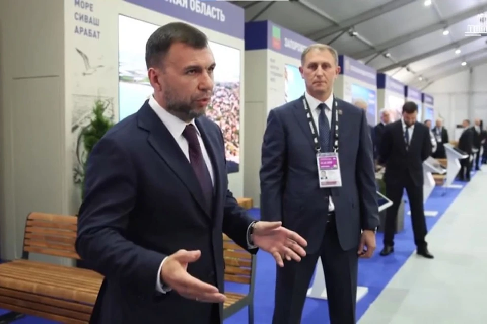 Пушилин доложил Мишустину о благоустройстве парков и скверов в Республике. Фото: ТГ/Пушилин