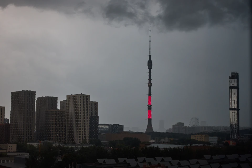 Дождь, ветер и гроза ожидаются в Москве 19 августа 2026 года