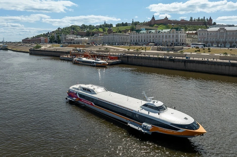 Рейс Ярославль - Тверь запланирован на 25 августа. ФОТО: "Водолет" ВКонтакте