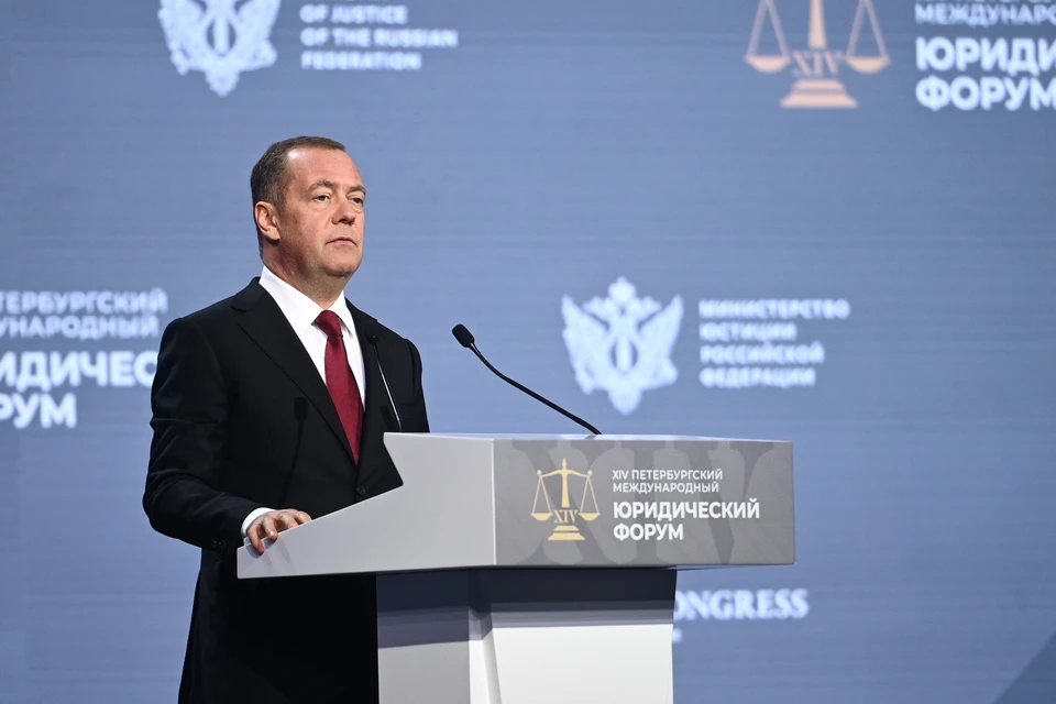 Заместитель председателя Совета безопасности России Дмитрий Медведев