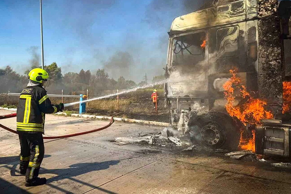 В Киевской области поражены два крупных транспортно-логистических центра