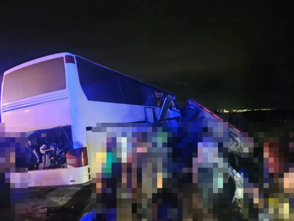 До 38 человек возросло число пострадавших в ДТП с автобусом на Ставрополье. ФОТО: канал Госавтоинспекции Ставрополья в «Максе»
