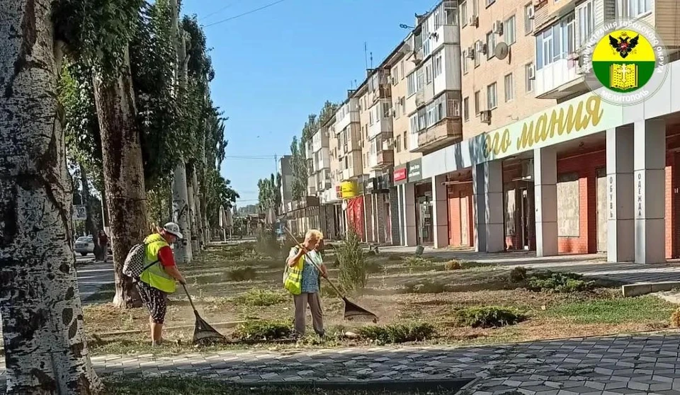 Территорию города приводят в порядок