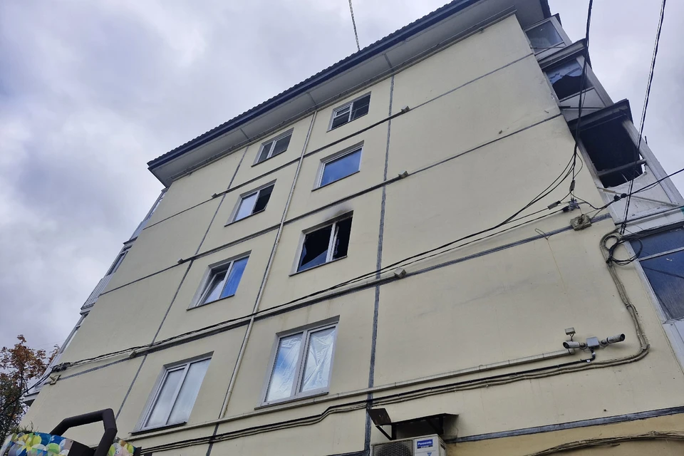 Пожар случился в квартире на третьем этаже.