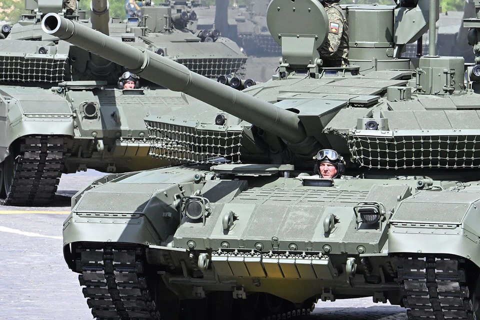 Российские бойцы смогли прорвать оборону ВСу на танках Т-90М «Прорыв»
